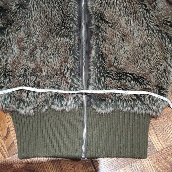 Vintage Y2K Faux Fur Teddy Jacket By Costa Blanca - Picture 13 of 16